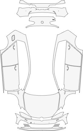 VOLKSWAGEN GOLF 7 HATCHBACK GTI 2018 TO 2020