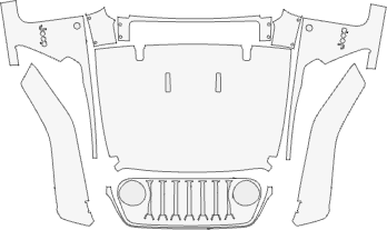 JEEP WRANGLER SUV SAHARA - 4 DOOR 2024 TO 2025