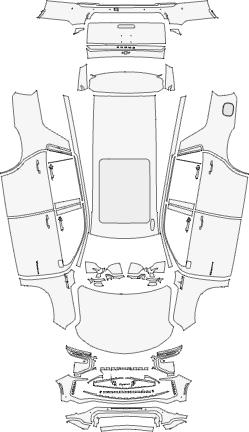 CHEVROLET TAHOE SUV  Z71  2025 TO 2025