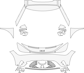 SMART #1 SUV BRABUS 2024 TO 2026
