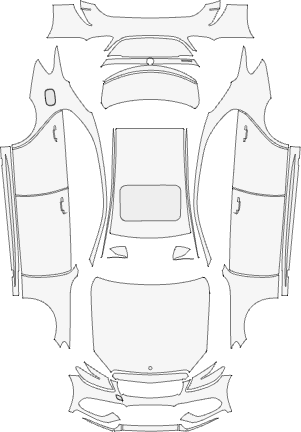 MERCEDES BENZ C CLASS SEDAN AMG LINE 2015 TO 2018
