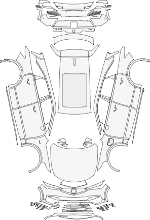 ACURA ZDX SUV TYPE S 2024 TO 2026