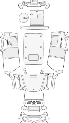 MERCEDES BENZ G CLASS SUV AMG LINE 450 2025 TO 2026