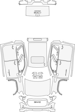 GMC  SIERRA 1500 CREW CAB SLE 2023 TO 2026