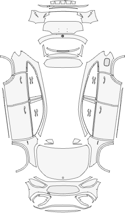 MERCEDES BENZ GLA SUV AMG 35 2024 TO 2026