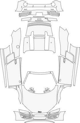 AUDI R8 SPYDER V10 2014 TO 2015