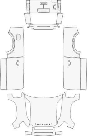 LAND ROVER DEFENDER 90 SUV X-DYNAMIC HSE 2025 TO 2026