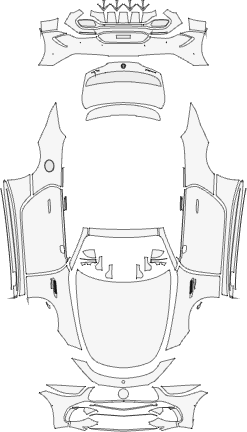 MERCEDES BENZ SL ROADSTER AMG 55 2022 TO 2026