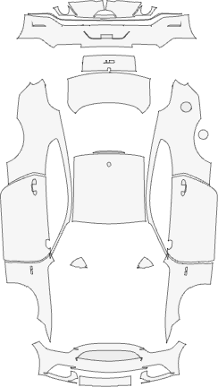 FORD MUSTANG COUPE GT 2015 TO 2017