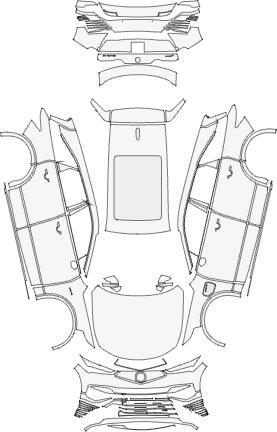 ACURA ZDX SUV A-SPEC 2024 TO 2025