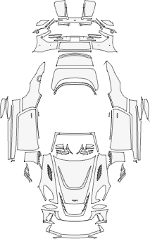 ASTON MARTIN DBS 770 ULTIMATE  VOLANTE BASE 2023 TO 2024
