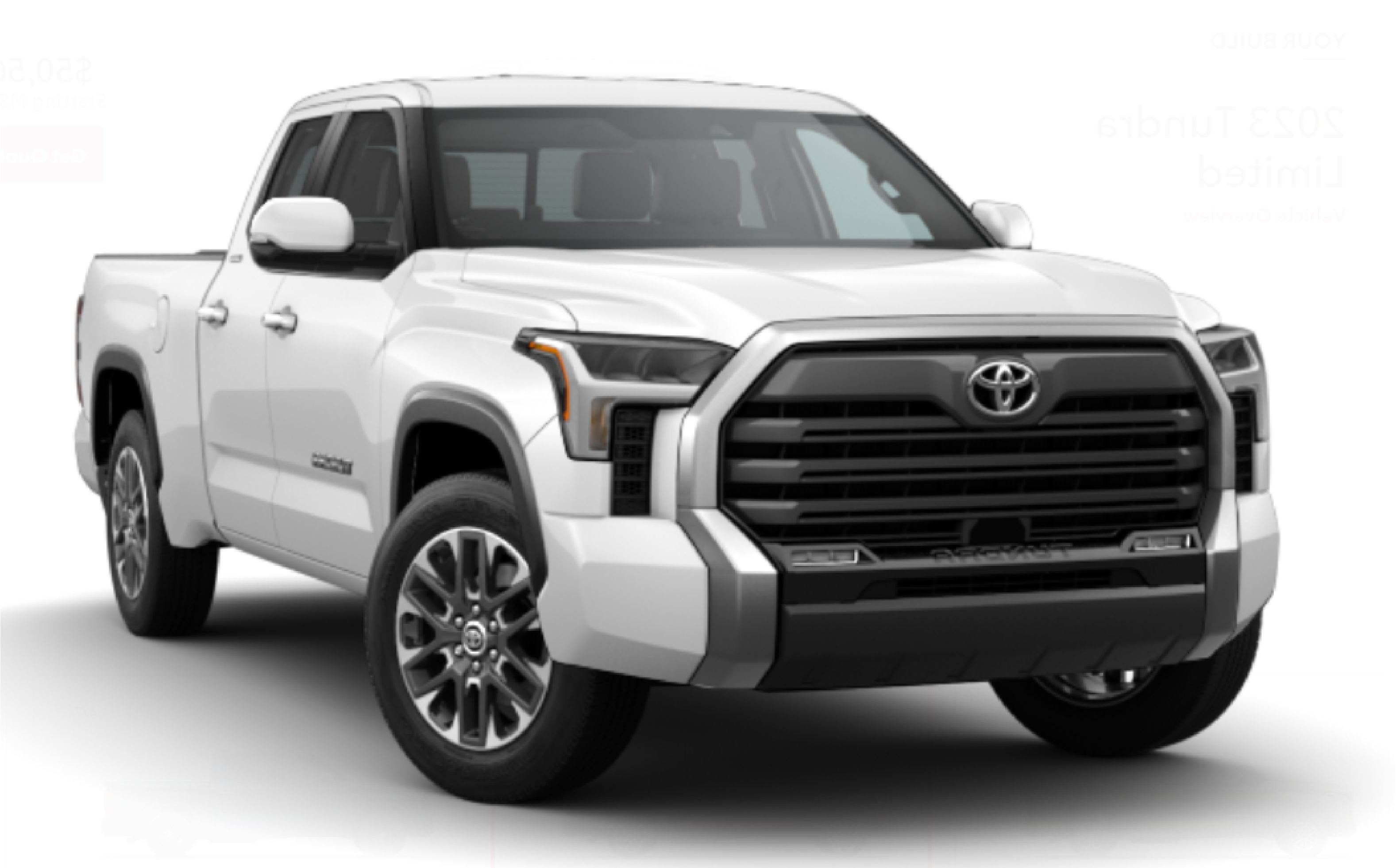 TOYOTA TUNDRA  CREW CAB LIMITED 2022 TO 2024, GCC, USA
